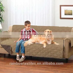 Elegant 100% Polyester Micro Suede Sofa Cover thumbnail-1