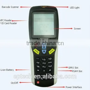 HDT3000 Inventory Wireless Handheld Barcode Scanner/ Barcode Data Collector /Android Barcode Scanner thumbnail-4