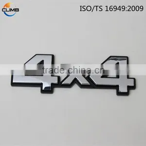 Sales Promotion Chrome Car Logo, Plastic Chrome Lettering, Custom 3D ABS Car Stickers thumbnail-1