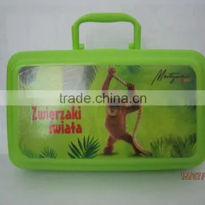 Hard Plastic Lunch Box With Handle,plastic Lunch Box for Kids ,plastic Lunch Box With Handle thumbnail-4