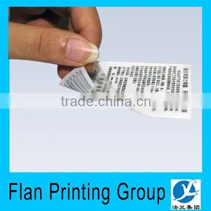 Wholesale Customised Transparent Stickers,waterproof Sticker Printing thumbnail-1