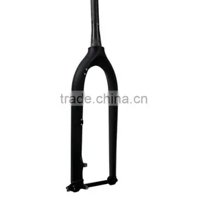 Full Carbon Fiber 150mm Spacing 650b MTB Fork 26er/29er MTB Fat Bike Fork, Rigid 26er Carbon Fat Bike Fork thumbnail-3
