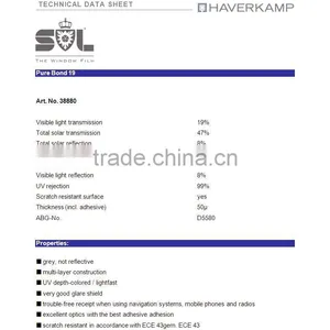 SL Automotive Film - Pure Bond 19 Car Sticker Film thumbnail-2