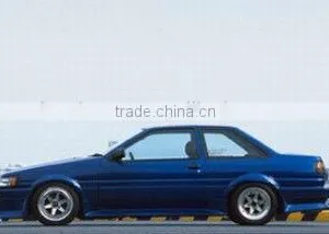 FOR AE86 Levin/Tureno VX Glass Fiber Side Skirt thumbnail-1