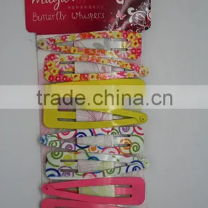 Hot Sale Lovely Metal Snap Hair Clips for Girls thumbnail-1