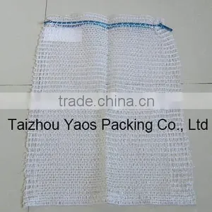 White PE Raschel Knitted Mesh Bag Vegetable Raschel Mesh Bag thumbnail-1