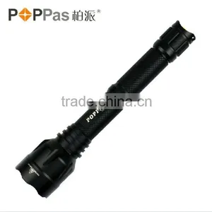 F2 IPX7 Waterproofing XM-L T6 LED 18650 Battery Aluminum Defend High Power Led Torch Black Light Torch thumbnail-5
