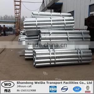 Best Price 2016 Brand New Galvanized Round Steel Pipe Post for Guardrail thumbnail-1