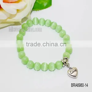 2016 Stone and Unisex Semi Precious Stone Stretch Men's Bracelet thumbnail-6