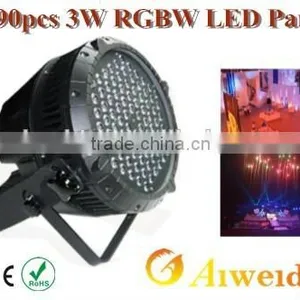 Par Can Light 2015 New 90pcs 3W RGBW LED PAR Waterproof thumbnail-1