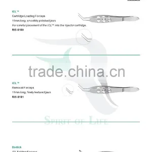 ICL Cartridge Loading Forceps, ICL Removal Forceps, Dodick IOL Folding Forceps, thumbnail-1
