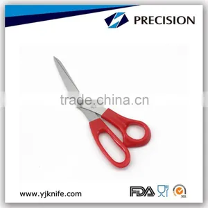 7-3/4 Inch Plastic Handle 2CR13 Blade Promotion Office Paper Scissor thumbnail-1