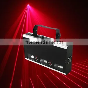 3 Head Rgb Multi Color Mini Laser Effect Portable Box dj Lighting thumbnail-1