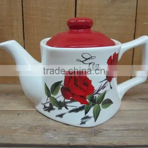 Ceramic Type and Eco-Friendly Feature Ceramic Teapot for Home thumbnail-1