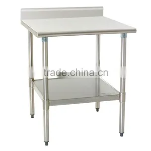 NSF Approval Detechable Prep Stainless Steel Work Table for Commercial Kitchen or Restaurant thumbnail-3