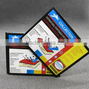 Clear Colorful Printing Special Material Labels For Clothing thumbnail-1