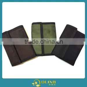 Custom Men Woman Velcro Bi-fold Closure Wallet thumbnail-1
