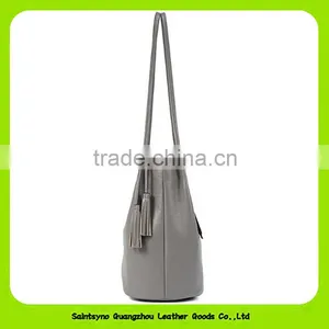 16652 Custom Brand Newest Design Casual Top Grain Leather Handbag thumbnail-3
