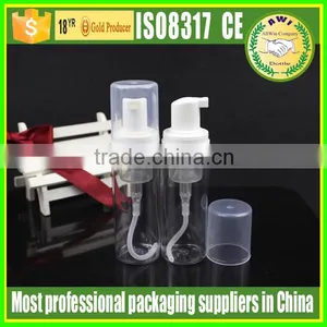 50 ml Eco-friendly Plastic Foam Pump Bottle With Sprayer and Clear Cap for Skin Care thumbnail-1