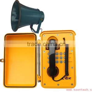 All Weather Protection Loudspeaker Telephone With Red Flash Light KNSP-08L thumbnail-4