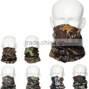Forest Camouflage Balaclava Printed Microfiber For Sports thumbnail-1