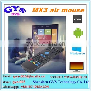 MX3 2.4g Wireless 3D Air Mouse Work for HTPC/Android TV Box and Smart TV thumbnail-1