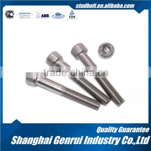 Stainless Steel304 Cylinder Screw DIN7984 Hex Socket Thin Head Cap Screw With Full Thread thumbnail-4