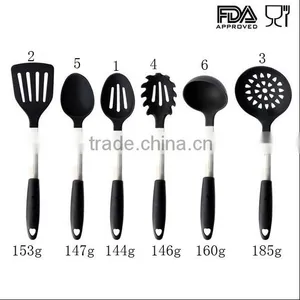 Amazon Selling Products Set Of 6 Pcs Stainless Steel as Seen tv Kitchen Utensils Set thumbnail-1