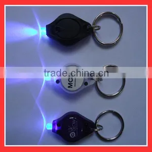 UV Led Light Keychain,led Light up Keychain Light as Souvenir Gift thumbnail-4