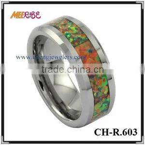 IP Black Turkish Opal Rings,light Blue Opal Rings,mystic Opal Ring in Wedding Jewelry thumbnail-6