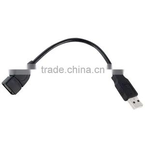 2016 New Arrival USB 2.0 A Male to A Female Extension Extender Black Cable thumbnail-3