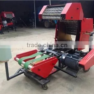 Fully Stocked Hay Grass Straw Silage Alfalfa Available Hay Bale Compress Baler Machine Made in China thumbnail-3
