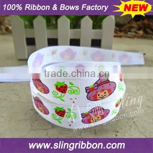 Wholesale 100% Polyester Packing Grosgrain Ribbon,printed Ribbon,satin Ribbon thumbnail-1