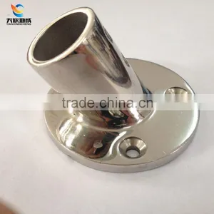 45 Degree Stainless Steel Lagpole Base for Marine Hardware thumbnail-1