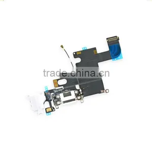 New Original Headphone Jack Audio Ribbon Flex Cable With Connector Pre-installed for Iphone 6 Replacement Part thumbnail-2