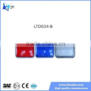 9x7 Inches Square Ambulance Fire Truck Car Warning Emergency Light LTDG14-B thumbnail-1