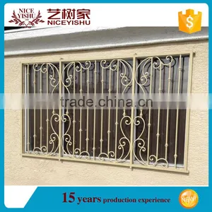 Modern Wrought Iron Window Grill for Sale on Allibaba.com thumbnail-5