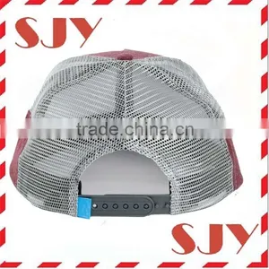 Flat Brim Custom 3D Embroidery Trucker Hats thumbnail-6