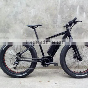2015 Latest Fat Tire Electric Bike With 36V250W Bafang Max Mid Powered Motor ( HJ-M20 ) thumbnail-1