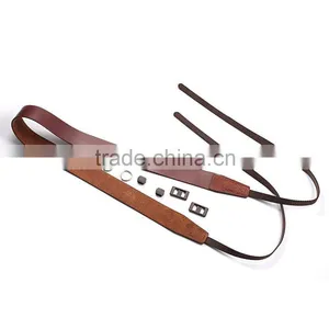Brown Camera Strap Make by Leather Embossed Logo thumbnail-4