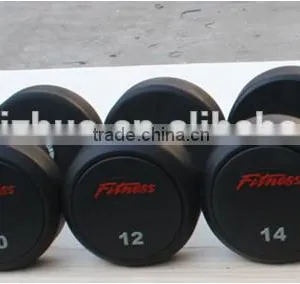 Round Rubber Dumbbell BWD002 thumbnail-1