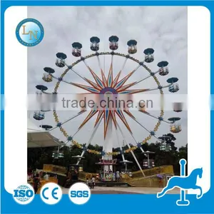 Thrill & Attractive Manufacture Amusement Playground Ride Outdoor Giant Ferris Wheel for Kids &adults thumbnail-3