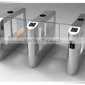 Security Bi-directional Pedestrian Access Control Barrier Gate and Swing Barrier Turnstiles thumbnail-1
