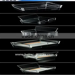 Custom Acrylic Desk Organizer Document Tray thumbnail-1
