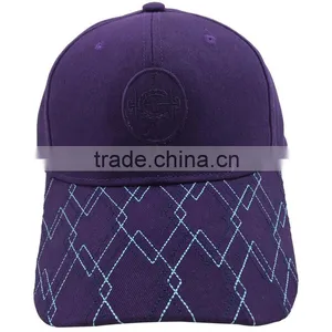 Latest Embroidery High Quality Blank 6 Panel Baseball Cap Without Logo thumbnail-3