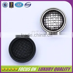 Fish Scale Design Denim Jeans Button thumbnail-2