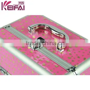 2015 Best PVC Station Professional Make Up Case With Trays thumbnail-6