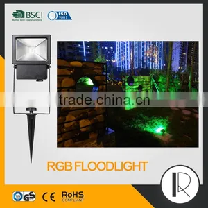 M051706 Top Quality GS CE ROHS Waterproof Ip44 Plastic Housing Multi Color Change Garden Tree 3w Rgb Led Flood Light thumbnail-1