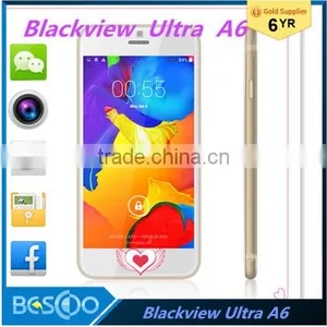2016 Original Blackview Ultra A6 Mobile Phone MTK6582 Quad Core 1GB RAM 8GB ROM 4.7'' Back Touch 8.0MP Camera 2200mAh Cell Phone thumbnail-1