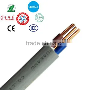 PVC Insulated Multi Strand Core Flat Twin and Earth Copper Cable/wire thumbnail-6